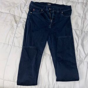Hudson Dark Blue High Waisted Jeans